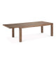Table à manger 200 cm Acacia brun brossé