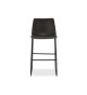 Chaise de bar simili cuir gris pas cher