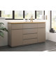 Buffet 150 cm 6 tiroirs et 2 portes