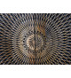 Buffet illusion en manguier sculpté