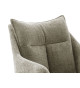 Fauteuil avec repose-pieds rotatif à 360°