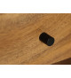 Table de chevet en manguier naturel