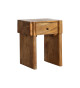 Table de chevet en manguier naturel