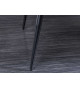 Table basse bois et noir rectangulaire