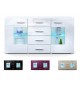 Buffet Design Blanc Portes en Verre