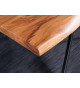 Table à manger 200 cm acacia et pieds mikado