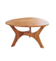 Table basse en bois d'acacia 70 cm