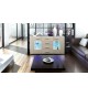 Buffet Design Blanc Portes en Verre