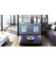 Buffet Design Blanc Portes en Verre