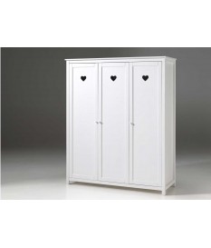 Armoire Blanche Fille 3 Portes