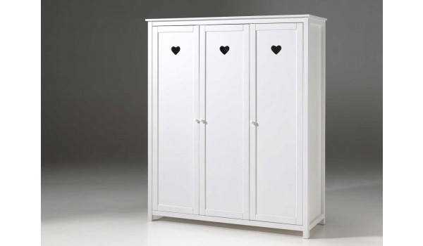 Armoire Blanche Fille 3 Portes