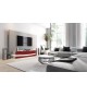 Meuble TV Suspendu Lumineux