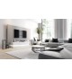 Meuble TV Suspendu Lumineux