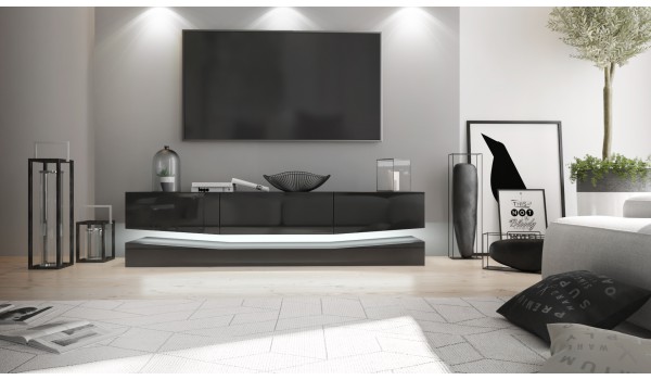Meuble Télé Suspendu à LED