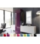 Vestiaire rangement suspendu design