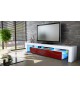 Meuble TV Design Laqué Blanc