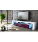 Meuble TV Design Laqué Blanc