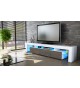 Meuble TV Design Laqué Blanc