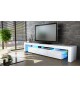 Meuble TV Design Laqué Blanc
