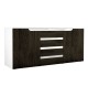 Buffet blanc 139 cm 2 portes 4 tiroirs