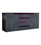 Buffet Salon - Séjour 139 cm 2 portes 4 tiroirs