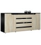 Buffet Salon / Séjour 166 cm 2 portes 4 tiroirs