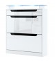 Meuble Range-Chaussures Blanc 2 portes 1 tiroir
