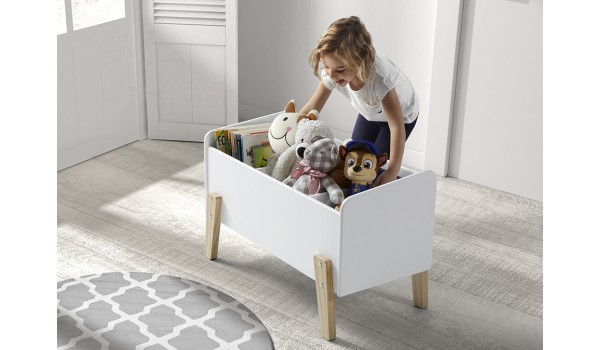 Coffre scandinave en bois