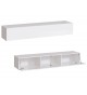 Meuble de Salon TV Suspendu Blanc
