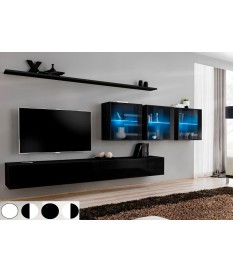 Meuble Mural TV Design Laqué