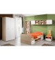 Chambre à Coucher Enfant Bois & Blanc