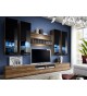 Ensemble TV Laqué & Noyer 3m