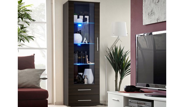 Meuble Vitrine avec éclairage Led