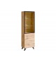 Vitrine Haute en Bois Scandinave