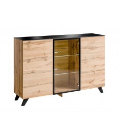 Grand Buffet Moderne en Bois Scandinave