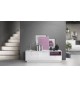Meuble TV Design Blanc Brillant