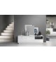 Meuble TV Design Blanc Brillant