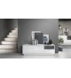 Meuble TV Design Blanc Brillant