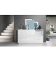 Buffet Design Blanc Brillant