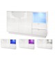 Buffet Design Blanc Brillant