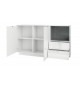 Buffet Design Blanc Brillant