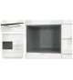 Buffet Haut Design Blanc Brillant