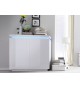 Commode 2 Portes Laqué Blanche & Led RGB