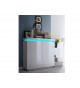 Commode 2 Portes Laqué Blanche & Led RGB