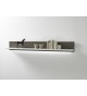 Meuble TV Design Lumineux Blanc Laqué