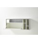 Meuble TV Design Lumineux Blanc Laqué