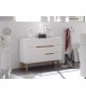 Commode de Salon Scandinave Blanche