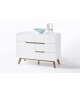 Commode de Salon Scandinave Blanche