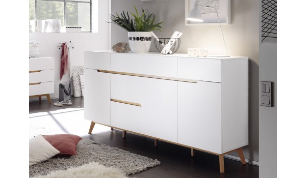 Long Buffet de Séjour Scandinave 193 cm