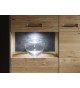 Ensemble TV Contemporain en Bois Chêne Massif